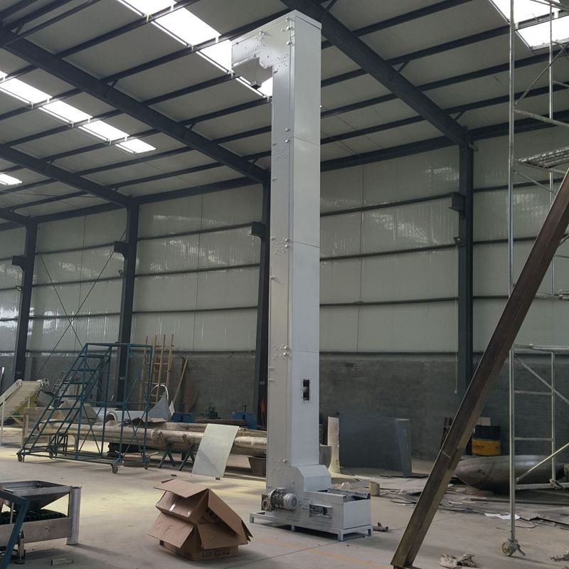 Z型斗式提升機安裝試機完成，準備發(fā)貨