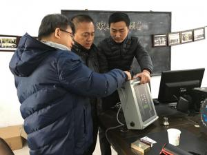 GTS30超聲波振動(dòng)篩電源客戶(hù)現場(chǎng)檢測